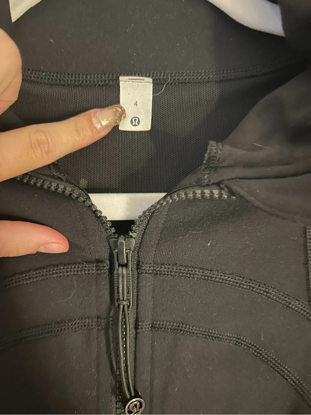 Lululemon define jacket Women's Black Zip-Front Jacket